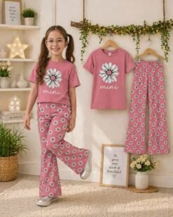 Girls t shirt & plazo set