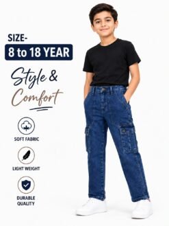 Boys 6 poket long pant