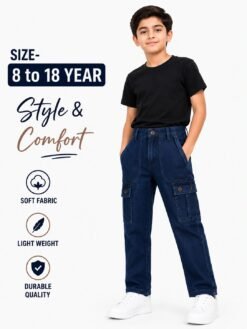 Boys 6 poket long pant