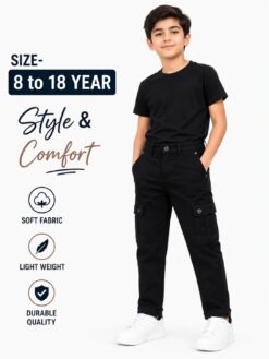 Boys 6 poket long pant
